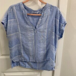 Blue blouse - size medium
